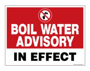 Boil Water Notice